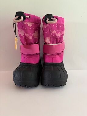 New With Tags Columbia Pink Girls' Waterproof Winter Boots Size 4T
